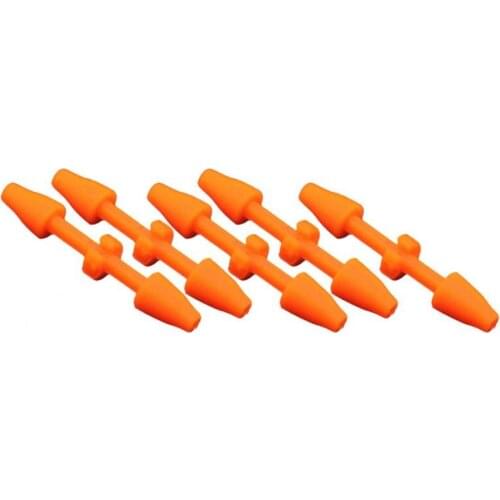 Set of 5 Bobber Wind Bar Float Caps φ2mm Plastic Fishing Tackle