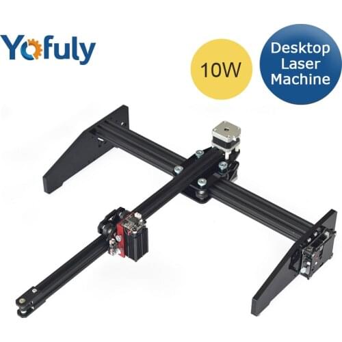 10W Desktop Laser Machine CNC Router Laser Engraver Automatic Computer DIY Frameless Engraving Machine