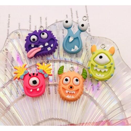10pcs Resin Flatback Kawaii Animal Charm Hot Selling Pendant for Keychain, Jewelry, Earring, Scrapbooking, DIY, Necklace