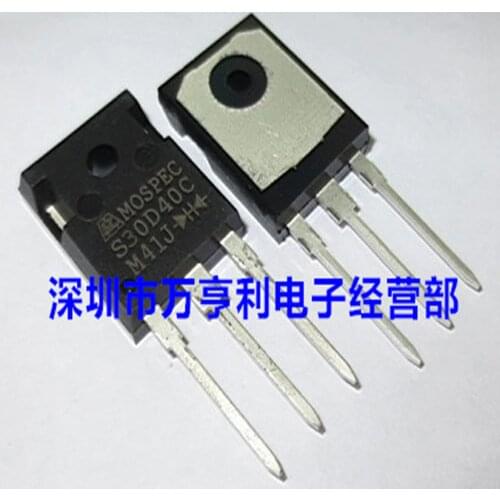 S30D40C TO-3P New and Original 10pcs/Lot