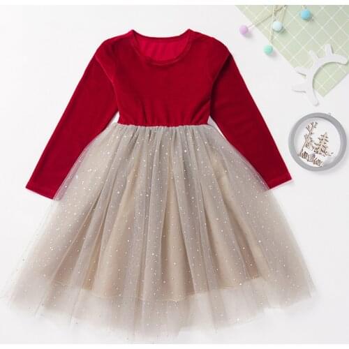 Sleeping Beauty Halloween Carnival Costume Child Lace Girls Princess Aurora Dress Red kids girls Party Dress