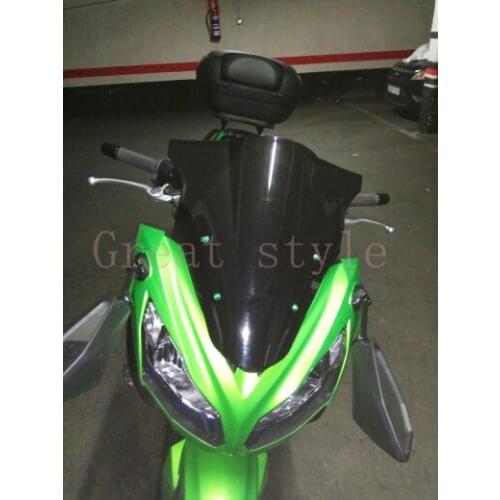 New For Kawasaki Ninja 650 ER6F EX650 EX650F EX650E EX650A ER-6F 2012 2013 2014 2015 2016 motorbike Windshield Windscreen black
