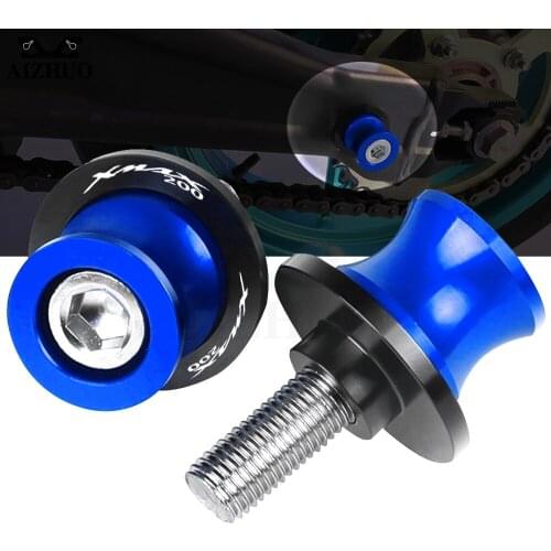 Motorcycle Stand Screws FOR YAMAHA XMAX200 X-MAX 200 Xmax 2020 2019 CNC Aluminum Accessories 6MM Swingarm Slider Spools Xmax200