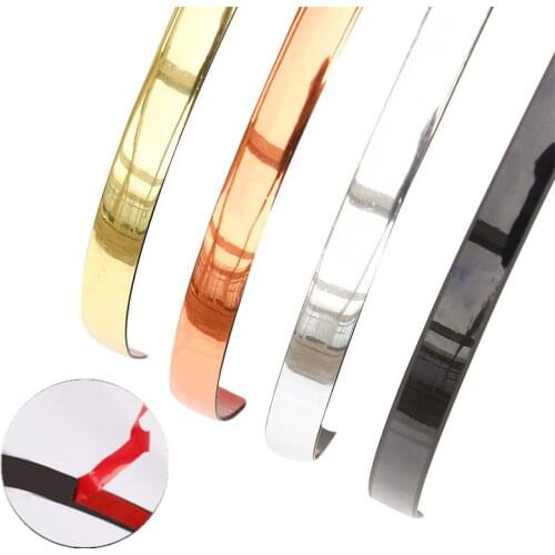 5M Waterproof Wall Floor Edge Banding Sealing Tape Self-adhesive Tapes Strip Floor Sewing Home Decor Tool Decal Beautiful Seam