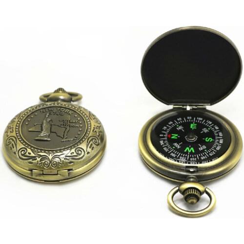 High Quality Camping Hiking Pocket Portable Compass Navigation for Outdoor Activities Watch Pocket Compass