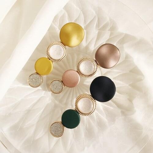 South Koreas New High-End Boutique Hair Accessories Creative Candy Hit Color Hairpin Exquisite Frosted Colorful Side Clip Ladie