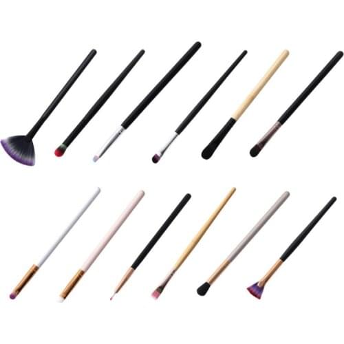 1pcs Makeup Brush Professional Eyeshadow Eyeliner Eyebrow Trimming Highlight Concealer Face Makeup Brush Tools Maquiagem
