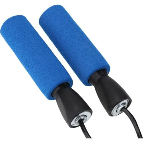 1PC Adjustable Portable Sports Skipping Rope Fitness Ball Bearing Jumping Rope Skipping Rope for Men Women Children