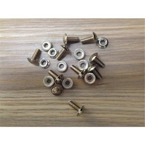 10PCS.For Motorcycle accessories for CBR NSR VFR CB400 Hornet coupe special housing screws 6mm Universal