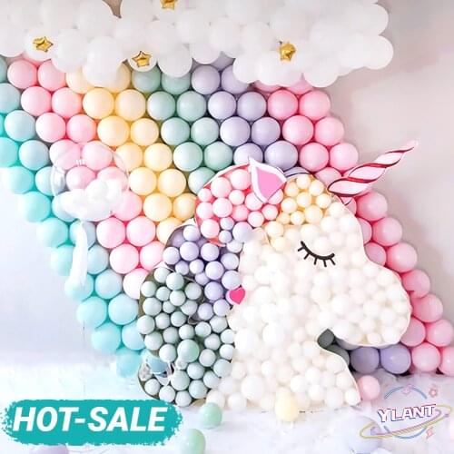 Globos de latex de Color Pastel de macarron de 5 pulgadas para boda fiesta de cumpleanos arco de ducha de bebe decoracion