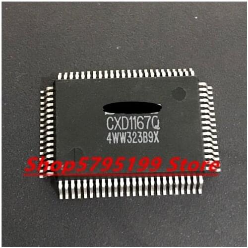 CXD1125Q CXD1167Q CXD2500BQ qfp80 2pcs
