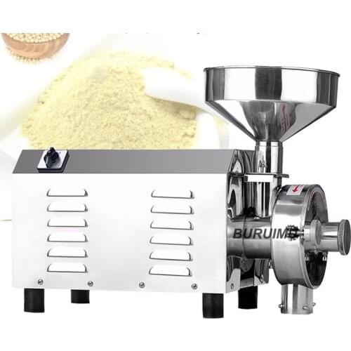 Electric Coffee Grinder Stainless Steel Cereal Nuts Beans Grains Grinder Multifunctional Home Spices Grinder