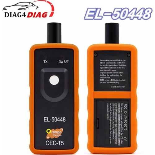 Auto Tire Pressure Monitor Sensor EL-50448 TPMS Reset Tool for GM for Opel Electronic OEC-T5 EL50448 Monitoring Car Tire Date