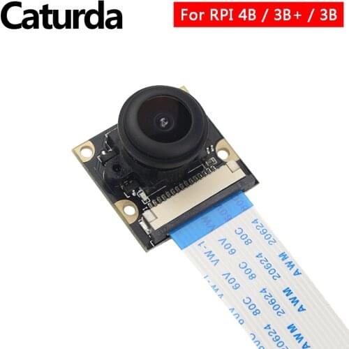 Raspberry Pi 4 Camera 5MP Night Vision Webcam 130 Degree 1080P Video Camera with Cable Support for Raspberry Pi 3 Model B / 3B