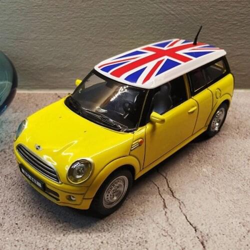 1:32 BMW Mini Countryman Alloy Car Model Diecast Metal Toy Car Model Sound light Simulation Lovely Mini Car Girls Toy Kids Gift