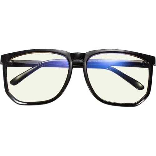 Womens Mens Retro Full Rim Glasses Frame Large Size Eyeglasses Clear Lens RX