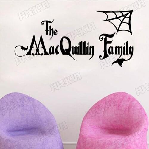 Spider Web Letters Wall Stickers for Halloween Holiday Home Decor Removable Wallpaper Decals Windows Vinyl Art Sticker TA211