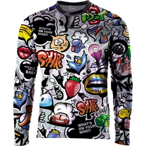 2019 New motocross jersey downhill camiseta ropa mtb Long Sleeve Moto Jersey mountain bike dh shirt mx motorcycle clothing