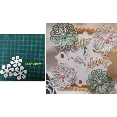 Chrysanthemum Flower Petal Metal Cutting Dies Scrapbooking Template Card Album Embossing Crafts New Dies 2019