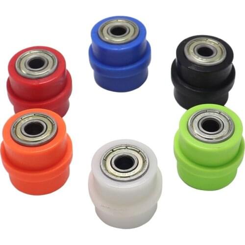 Drive Chain Roller Tensioner Bike Pulley Wheel Slider Guide For Street Enduro Motorcycle Motocross ATV CRF CR XR YZ WR 8mm 10mm