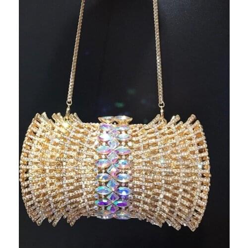 Female crystal Evening Bags for Women Wedding Bridal clutches bags Handbag Pouch Soiree Pochette Clutch bags Party Purse wallet