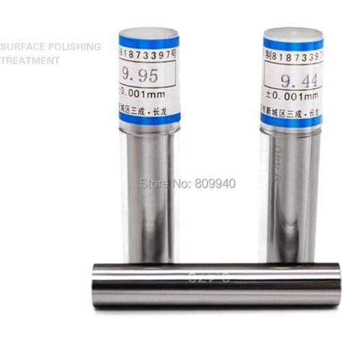 1mm,2mm,3mm,4mm,5mm,6mm,7mm,8mm,9mm,10mm Range 10Pcs Precision Pin Gauge,Smooth Plug Gauge Hole Gauge