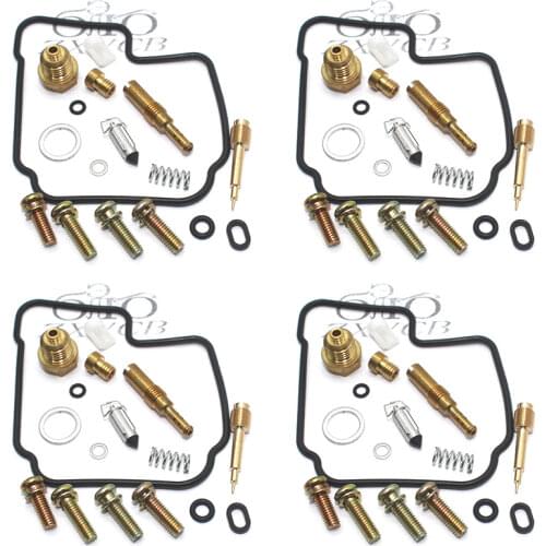 4 set for CBR600F 1987-1990 CBR 600 CBR600 F 600F Motorcycle carburetor repair kit