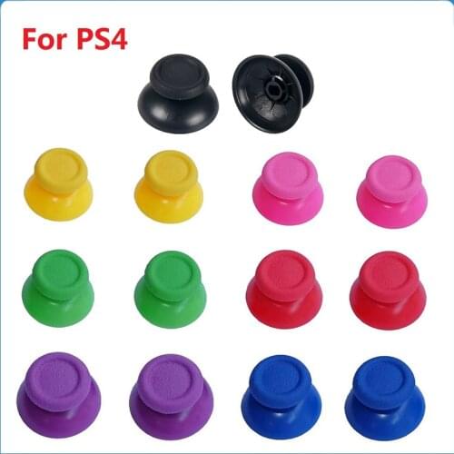 10Pcs Replacement Analog Thumbsticks For Sony PS4 Play Station 4 Controller Thumb Stick For Dualshock 4 PS4 DS4 Cap Grips New