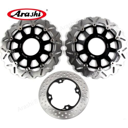Arashi 1 Set CNC Floating Front Brake Disc Rear Brake Rotors For HONDA CBR929RR 2000 2001 CBR 929 RR CBR929 929RR 00 01 CBR954RR