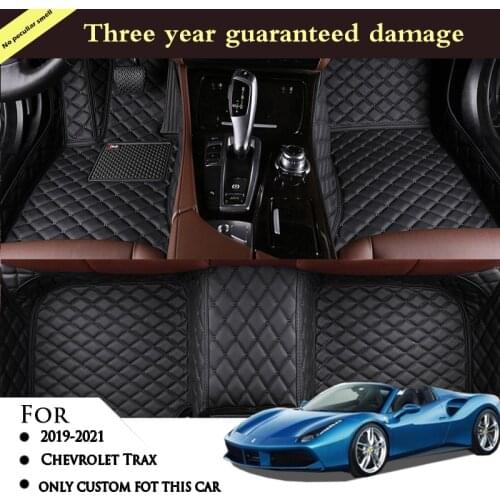 Car Floor Mats For Chevrolet Trax Tracker Holden 2019 2020 2021 Carpets Custom Auto Interior Accessories Front Rear Side Rugs