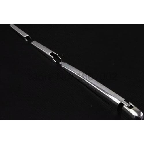 For Mazda CX-4 CX4 4pcs Chrome Car Exterior Rear Tail Rain Windshield Wiper Cover Decorative Trim Car Accessories