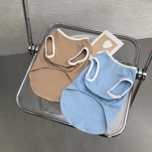 Breathable Pet Dog Cooling Vest Summer Dog T-Shirt Schnauzer French Bulldog Shirts Print Small Dog Clothes PDC0066