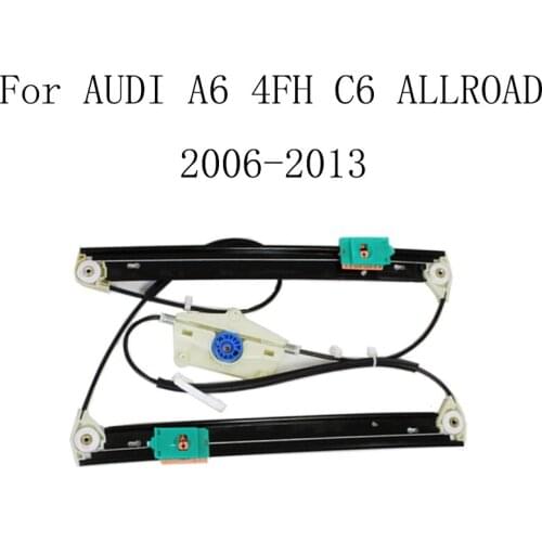 For AUDI A6 4FH C6 ALLROAD 2006-2013 Power Electric Car Window Regulator Window Lifter Replacement Front Left 4F0837461