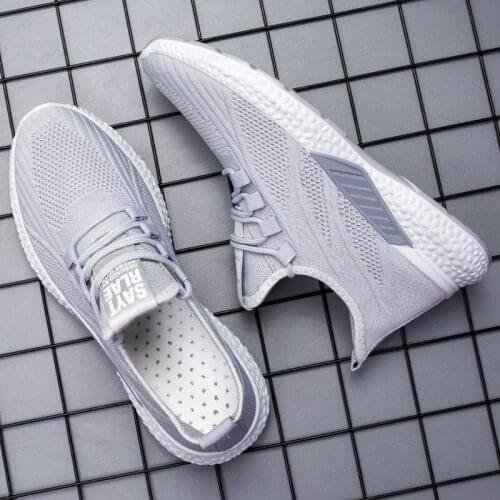 Men Shoes 2021 Breathable White Trendy Sneakers Men Original Casual Light Walking Big Size Man Tennis Shoe Zapatillas Hombre