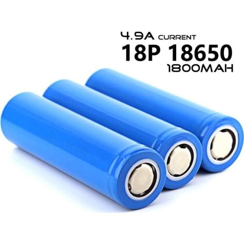 True capacity 100% New High Quality 18650 1800mah 3.7V lithium ion battery rechargeable battery for flashlight etc