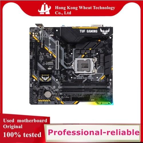 For ASUS TUF B365M-PLUS GAMING(WI-FI) Motherboard Socket LGA 1151 M.2 NVMe For Intel B365 Original Desktop Used Mainboard