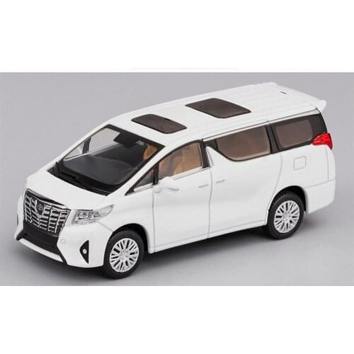 GCD 1/64 Toyota Alphard White Diecast car Model Toy Collection Gift NIB