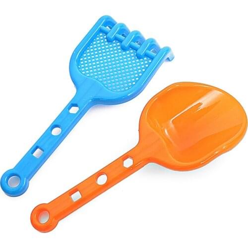 SLPF 2 Piece Set Summer Hot Children Beach Toys Tools Plastic Shovel Sand Snow Target Kids Baby Outdoor Games Play House Toy N15