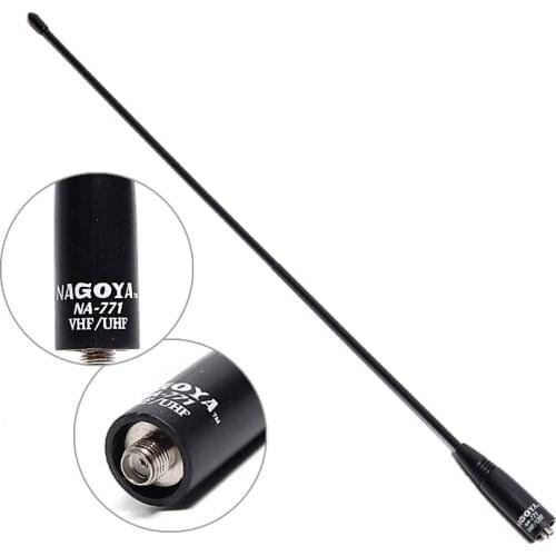 Nagoya NA-771 SMA-Female Dual Band VHF/UHF 144/430MHz Antenna NA771 For Baofeng TYT Wonxun Walkie Talkie Radio Accessories