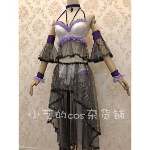 [Customize] Anime Re:Life in a Different World From Zero Emilia Swimsuit Sweet Dress Uniform Cosplay Costume Halloween Suit For