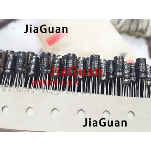 20PCS NEW ELNA RFS SILMIC II 4.7UF 50V 5X11MM SILMICII 50V4.7UF hot sale SILMIC2 4.7uf/50v Black Gold Audio 50V 4.7UF