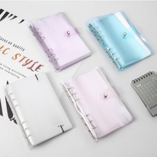 Transparent Color PVC Inner Sheets Pockets Paper Money Collection Book Album for Props Sticker Storage Travel Tickets