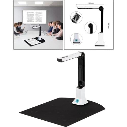 KC5M01 Portable 8MP HD A4 A5 Smart Book Document Scanner High Speed real-time scanning For Picture Photos Magazine