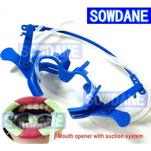 Dental Oral Dry Field System Nola Dental Orthodontic Implant Retractor Lip Cheek Retractor and Mouth Opener with Suction System