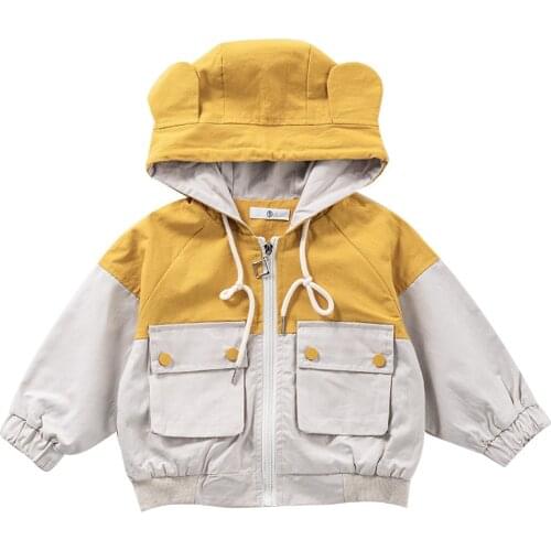 2020 Baby Girl Boy Hoodie Jacket Cotton Fashion Casual Hood Jackets Coat Spring Autumn Overwear Clothes