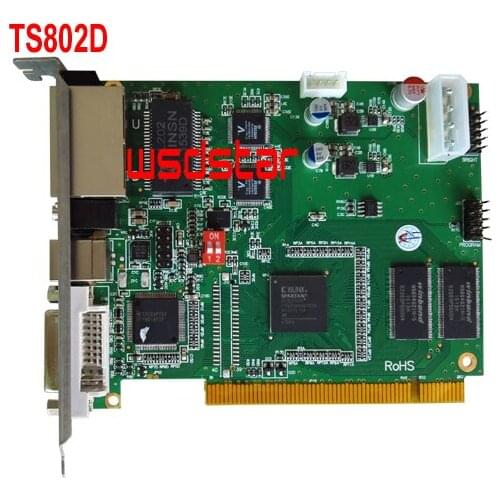 TS802D LED sending card Video controller card RGB sending program TS801 TS802 TS801D MCTRL4K RV908M32 RV901T RV901 RV908T