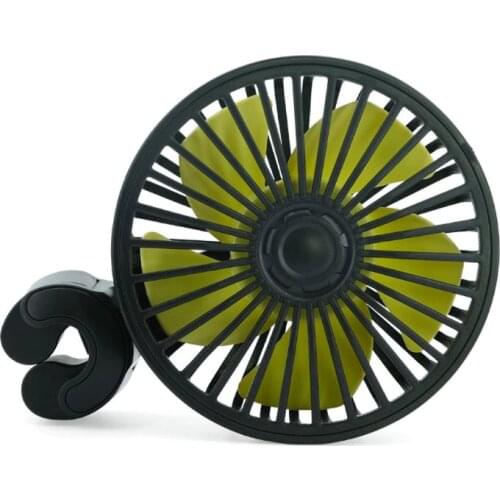 Universal Car Hook Car Back Seat Headrest 3 Speed 5V USB Fan With Switch Air Cooling Fan for Car