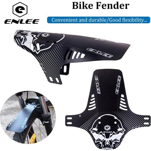 ENLEE universal bicycle mudguard reflective MTB mud guard road mountain bike fender for front rear wheel cycling part
