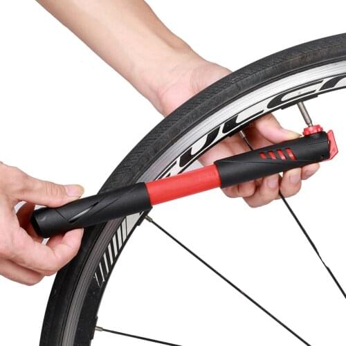Bike Mini Pump Telescopic Lightweight Waterproof MTB Mountain Bicycle Tire Basketball Air Inflator for Schrader Presta Valve