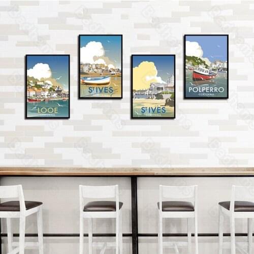 Waterproof Ink Painting Living Room Decoration Wall Decoration Painting Sofa Background Wall Painting Abstract Retro Dock